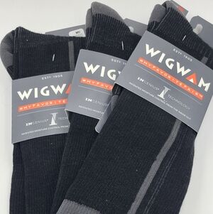 Wigwam Rebel Hiking Black and Gray Socks 3 Sets